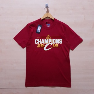 เสื้อยืดผู้ เสื้อยืด ลาย CHEVELAND CAVALIERS NBA CHAMPIONS 2016 TEE MAROON S-5XL