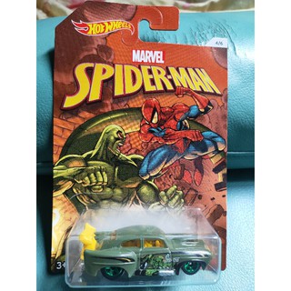 รถ Hotwheels Marvel Spiderman Jaded
