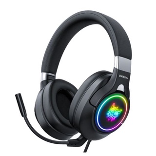 ONIKUMA K15 RGB Gaming Headset หูฟังเกมมิ่ง ใช้งานได้ทั้ง PC / Mobile / PS4 / XBOX / Nintendo Switch