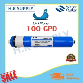 Unipure ไส้กรองน้ำ เมมเบรน RO Membrane 50 75 100 150 200 GPD 1812 2012 ไส้กรองเมมเบรน เครื่องกรองน้ำ ตู้น้ำหยอดเหรียญ