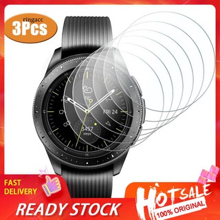 【RAC】ฟิล์มกันรอย Hd สําหรับ Sam-sung Galaxy Watch 42 46 มม. Gear Sport S2 S3 3 ชิ้น