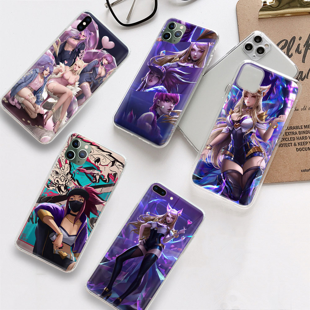 D-116 League of Legends KDA Kaisa Soft TPU Case สําหรับ Samsung Galaxy A02S A12 A01 M02S A21S M02 A1