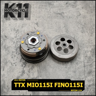 (54P) ล้อขับสายพาน TTX MIO115 I FINO115 I ล้อขับสายพาน หลังชุดใหญ่ รุ่น ทีทีเอ็ก มีโอ 115ไอ ฟีโน่ 115ไอ