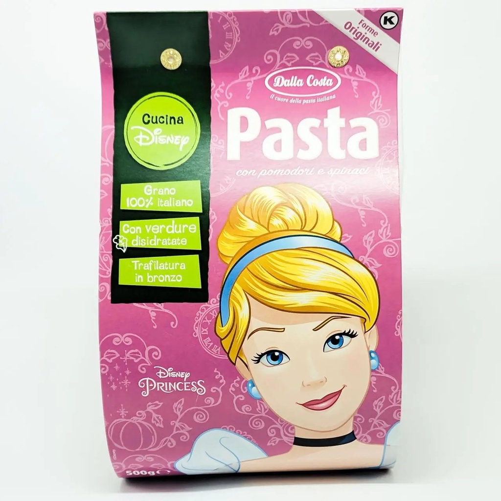 Dalla Costa ออแกนิค พาสต้า (DISNEY PRINCESS) 3 สี ชนิดถุง ขนาด 500 g by Cute Products Plus