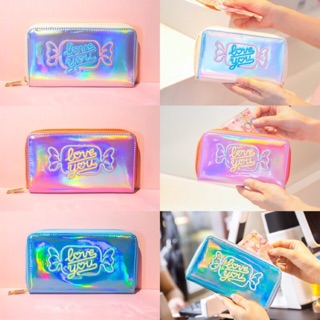 [พร้อมส่ง] กระเป๋าสตางค์ Bentoy Hypnosis Embroidered Candy Long Wallet