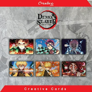 สติกเกอร์ ลายอนิเมะ Garskin Atm Skin Card KIMETSU NO YAIBA - Demon Slayer Special HOLOGRAM Sticker BCA Mandiri Bri Bni Debit Credit Emoney Flazz Etoll Tapcash Brizzi Etc