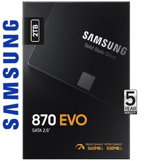 Samsung 2TB 870 EVO SATA3 6GB/s 2.5" SSD