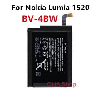 แบตเตอรี่ แท้ Nokia Lumia 1520 BV-4BW 3500mAh แบต Nokia Lumia 1520 battery (BV-4BW) รับประกัน 3 เดือน