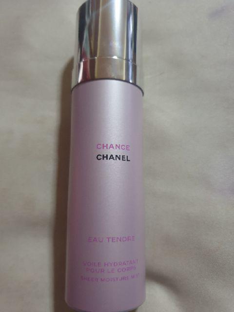 chanel eau tendre sheer moisture mist