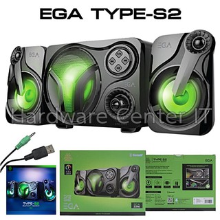 EGA  TYPE S2 BLUETOOTH SPEAKER (ลำโพงเกมมิ่ง  7 LED TYPE-S2 ลำโพงบูทูธ)