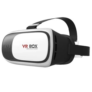 VR Box (ของแท้) แว่นตาสามมิติ ขนาด 4.7"- 6.0" นิ้ว (สีขาว)  #309