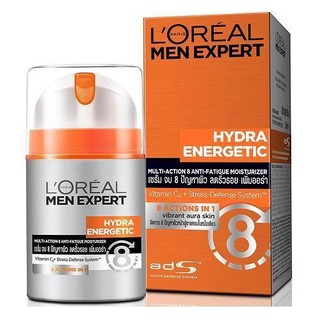 LOreal Men Expert Hydra Energetic Multi-Action Anti-Fatigue Moisturiser Serum ลอรีอัล เม็น เอ็กซ์เพิร์ท ไฮดร้า 50ml.