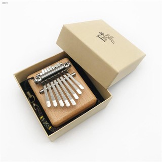 คาลิมบา ขนาดเล็ก เครื่องดนตรี ชนิด8 คีย์ kalimba