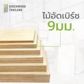 ไม้อัด ไม้เบิร์ช ไม้อัดเบิร์ช เกรดพรีเมี่ยม สวยสองหน้า หนา 9มม. Baltic Birch Plywood Birchwood Thailand