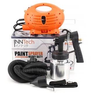 InnTech เครื่องพ่นสี กาพ่นสี เครื่องพ่นสีไฟฟ้า 1,100W รุ่นท๊อป PS-1100H ทาสี พ่นสี พร้อมสายสะพาย และอุปกรณ์ครบชุด