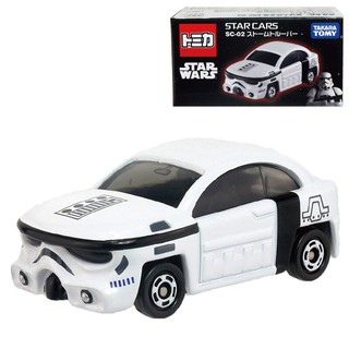 โมเดลรถยนต์ Takara Tomy Tomica Star Wars STAR CAR SC-02 Stormtrooper Toy Diecast