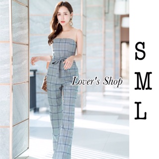 Lover shop - Scotch grey jumpsuit