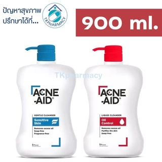 Acne-aid liquid cleanser 900 ml. / Acne-aid gentle cleanser 900 ml.