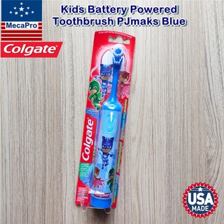 Colgate® Kids Battery Powered Toothbrush PJmaks Blue คอลเกต แปรงสีฟันแบตเตอรี่ สำหรับเด็ก