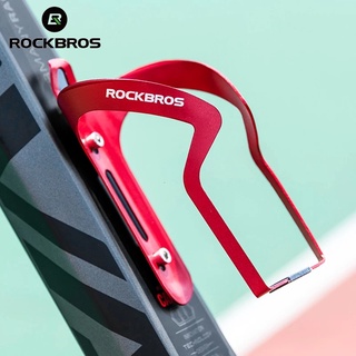 Rockbros ที่วางขวดน้ําอลูมิเนียมอัลลอยด์น้ําหนักเบาสําหรับจักรยาน Mtb