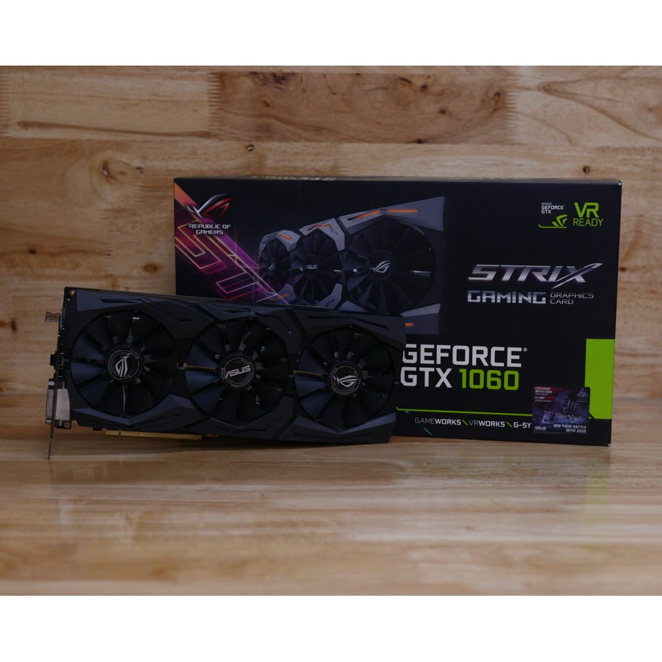 ROG STRIX GTX 1060 O6G OC GAMING