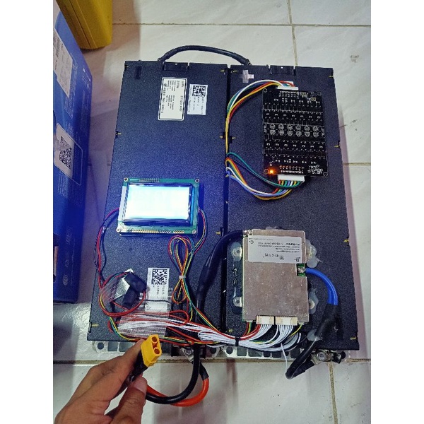 Battery Module NMC 48V 100Ah + Smart BMS Ant 80A-150A + Active Balance 5A พร้อมใช้งาน