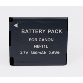 แบตกล้อง CANON NB-11L  680mAh For Canon A2600 A3500 A4000IS IXUS 125 132 140 240 245 265 155 HS     1Pcs NB-11L Battery