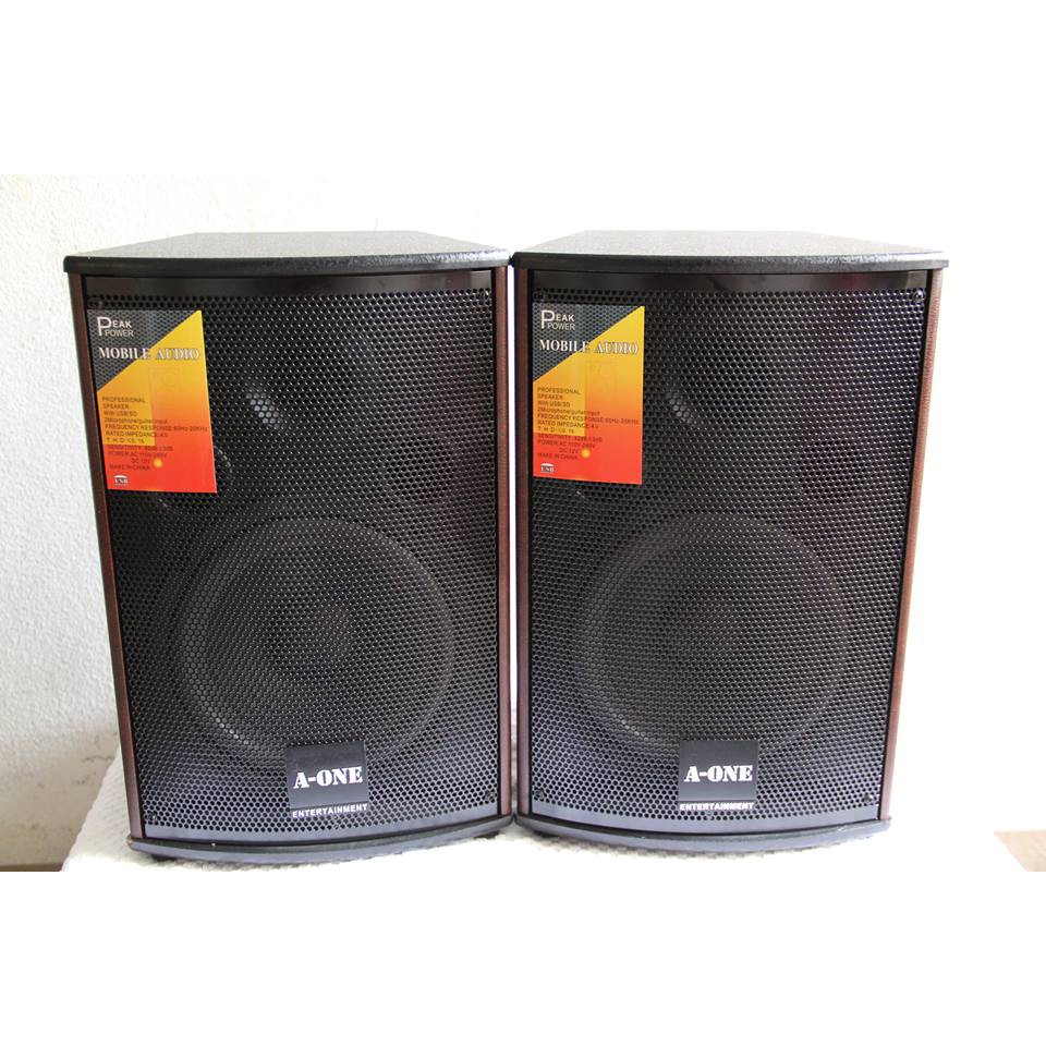 ตู้พร้อมดอกลำโพง8นิ้ว 2 ทาง 300W. ลำโพงตั้งพื้น ลำโพงแขวนผนัง แพ็ค 2 ตัว