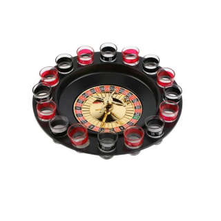 เกมส์รูเล็ตดริ้งค์ เกมส์ในวงปาร์ตี้ งานสังสรรค์ แก้ว 16 ใบ เล่นได้ 8 คน Drinking roulette set [88067]