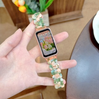 สายนาฬิกาข้อมือเรซิ่น แบบเปลี่ยน สําหรับ Huawei Band 7 Huawei Band7