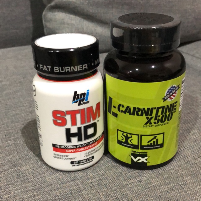 XTREME BURN STIM-HD , VX L-carnitine X500