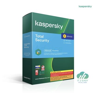 Kaspersky Total Security 1Year for PC,Mac and Mobile Antivirus software โปรแกรมป้องกันไวรัส แคสเปอร์สกี้