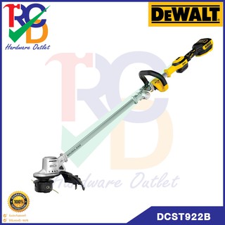 DEWALT DCST922B เครื่องตัดหญ้าไร้สาย เครื่องเล็มหญ้า ไร้สาย 14 นิ้ว(355mm.) มอเตอร์ไร้แปรงถ่าน 20V (ประกัน 3 ปี)