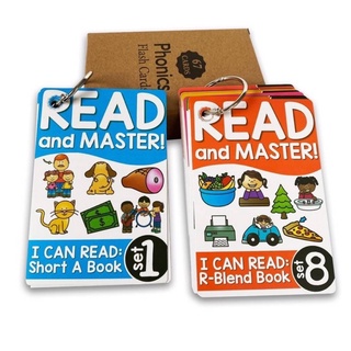 การ์ดฝึกอ่าน Phonics Read a master