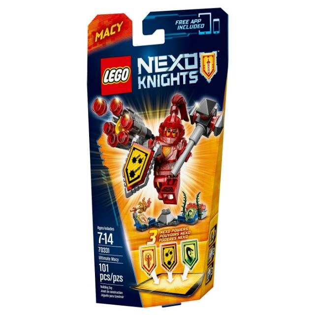 "Sale"LEGO Nexo Knights 70331 Ultimate Macy เลโก้เน็กโซไนท์แท้