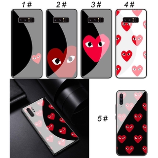 เคสโทรศัพท์มือถือกระจกนิรภัยสําหรับ Samsung Galaxy S10 S9 S8 Plus S10 + S9 + S8 + S7 Edge A81