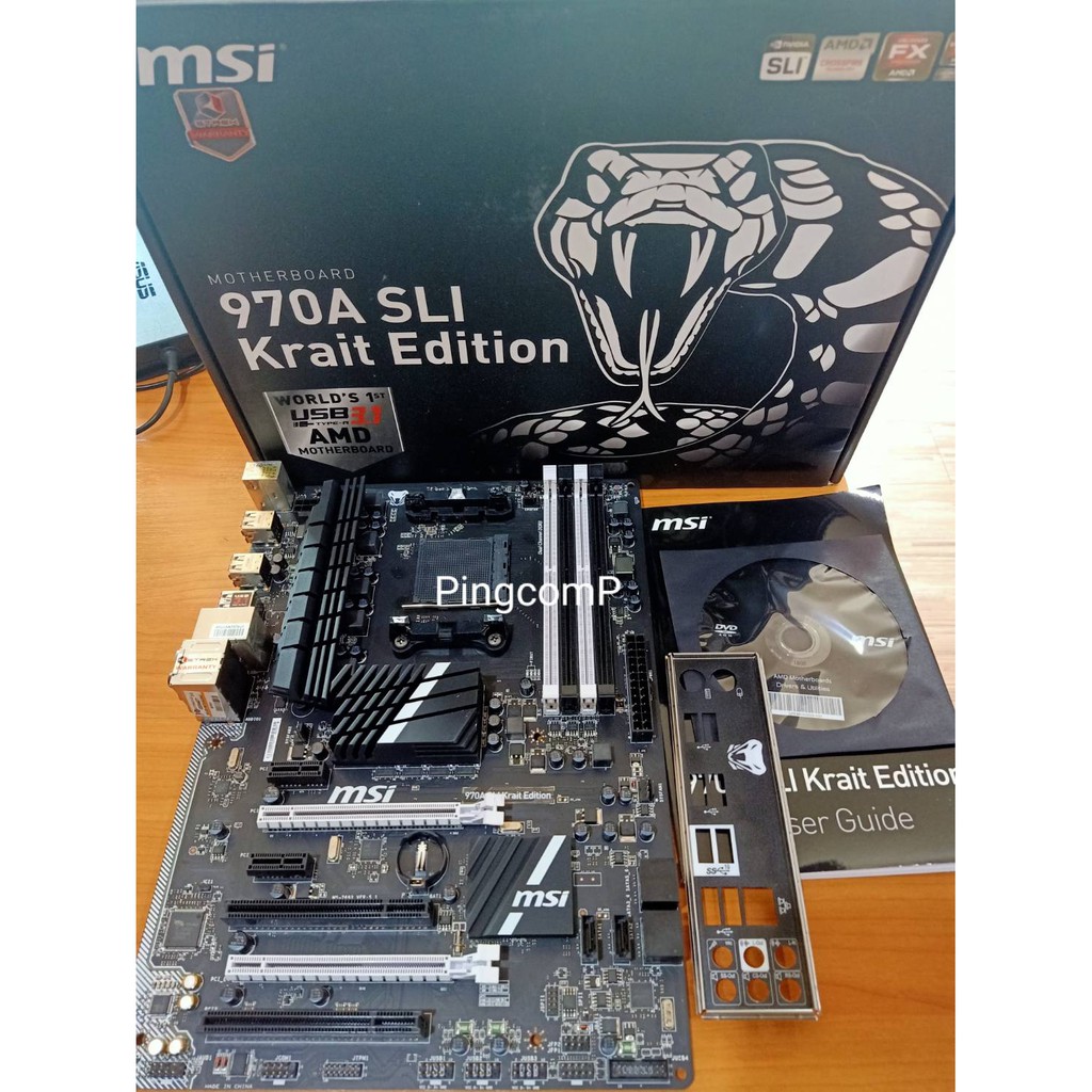 เมนบอร์ด MSI 970A SLI Krait Edition