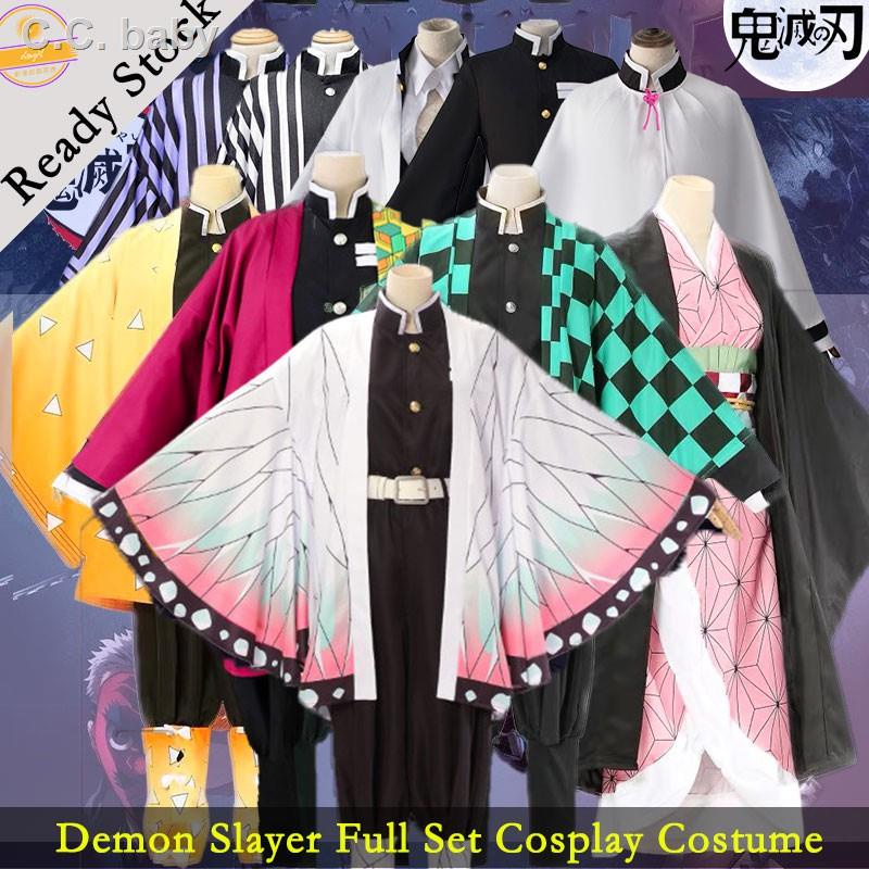 พร้อมส่งในไทยชุดเครื่องแต่งกาย จากอนิเมะ Demon Slayer Kimetsu no Yaiba Kamado Tanjirou Kamado Nezuko คอสเพลย์ สําหรับ
