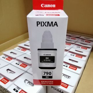 CANON GI-790 (BK)​ สีดำ ของแท้ บรรจุกล่อง ขนาด 135 ml. 1กล่อง