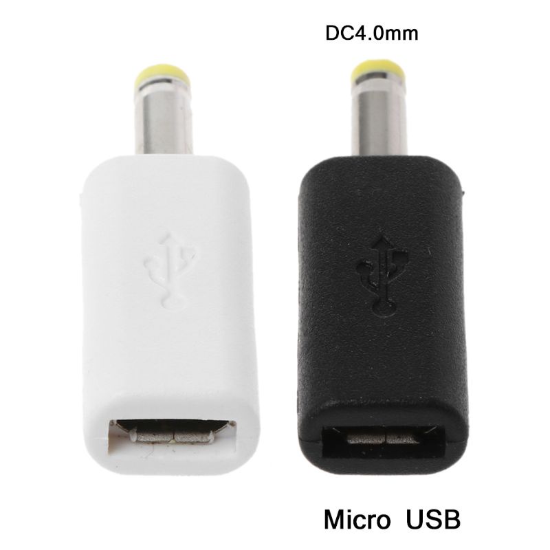 QUU แล็ปท็อปขั้วต่อสายไฟ Micro USB สําหรับ DC 4 0x1 7 มม.ปลั๊กอะแดปเตอร์สําหรับ Comp