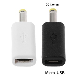 Rr อะแดปเตอร์แจ็คแปลง Micro USB ตัวเมีย เป็น DC 4 0x1 7 มม. ตัวผู้ สําหรับชาร์จ