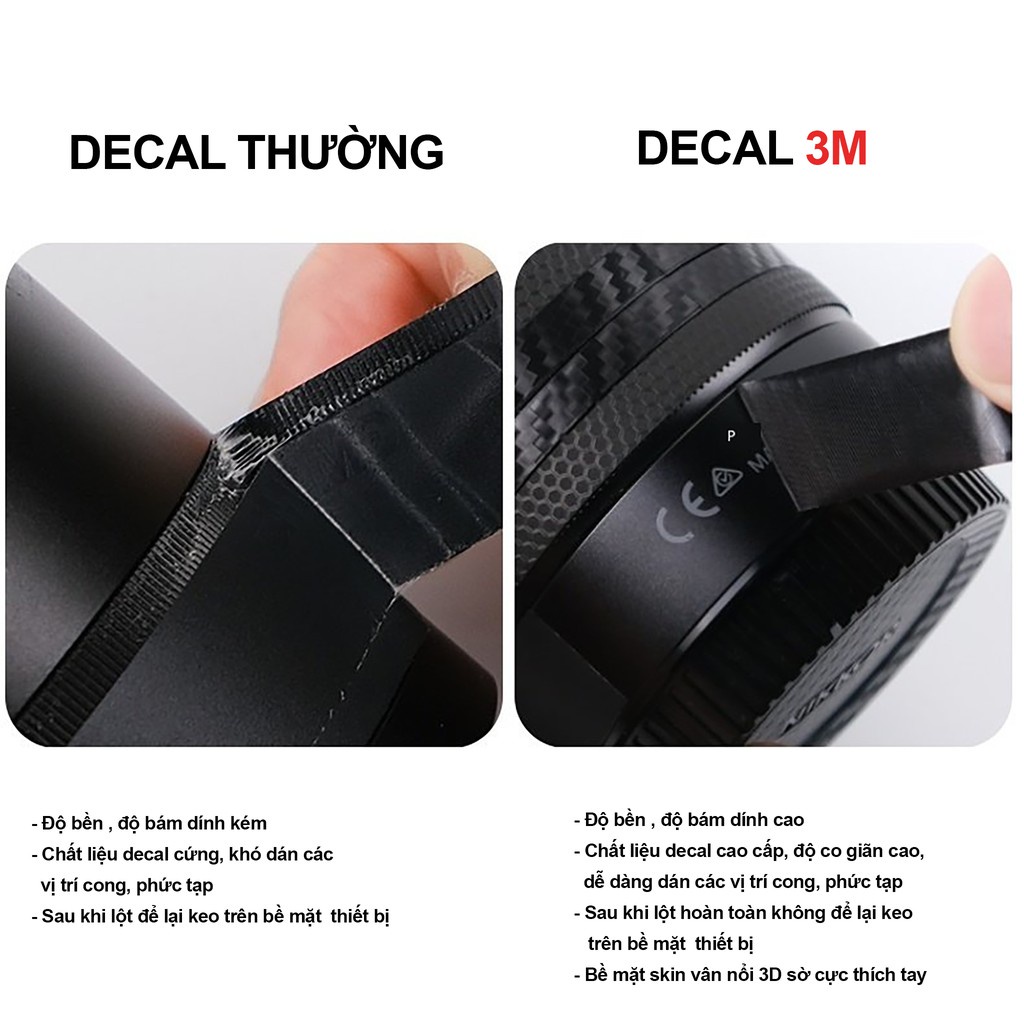 3M Skin สําหรับ SIGMA 24-70A,24A,35A,50A,85A, 28-70A,16-28A,30DN เลนส์สําหรับ Sony E mount