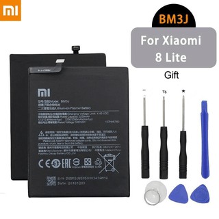 แบตเตอรี่ Xiaomi 8 Lite MI8 Lite BM3J แบตเตอรี่ 3350mAh