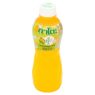 🔥แนะนำ!! กาโตะ น้ำส้ม 25% ผสมวุ้นมะพร้าว 320กรัม Kato 25% Orange Juice with Nata De Coco 320g