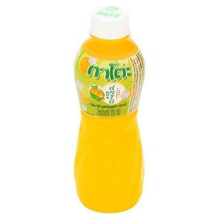 🔥แนะนำ!! กาโตะ น้ำส้ม 25% ผสมวุ้นมะพร้าว 320กรัม Kato 25% Orange Juice with Nata De Coco 320g