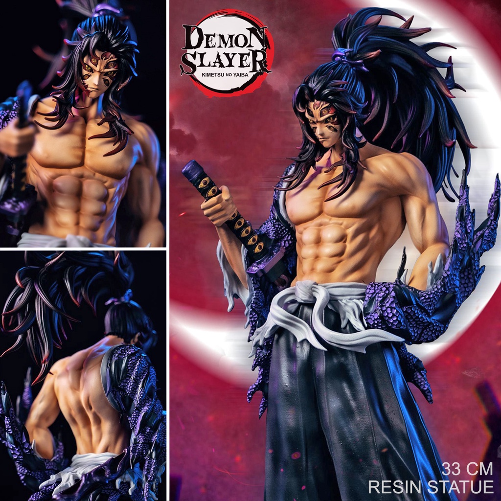 Figure ฟิกเกอร์ Cheng x Jacksdo Studio Demon Slayer Kimetsu no Yaiba ดาบพิฆาตอสูร Kokushibo โคคุชิโบ