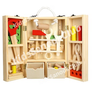 พร้อมส่ง!! 🚗🧑‍🔧👩‍🔧กล่องเครืองมือช่าง 🔧🪚 💥- Wooden Toys