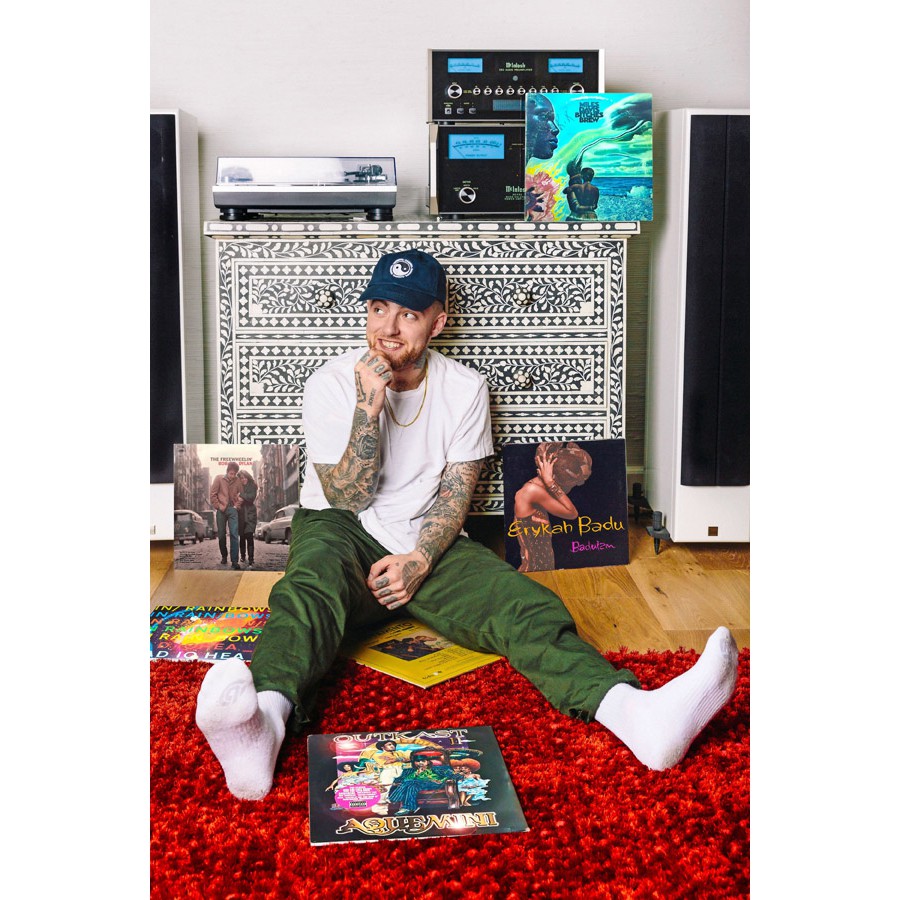 โปสเตอร์ แม็ก มิลเลอร์ Poster Mac Miller ตกแต่งผนัง วงดนตรี รูปภาพ ภาพถ่าย Hiphop ฮิปฮอป Rapper แร็ปเปอร์
