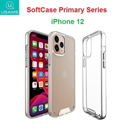 เคสแบบนุ ่ ม iPhone 12 mini USAMS Soft Case Cover Apple iPhone 12 Primary Series