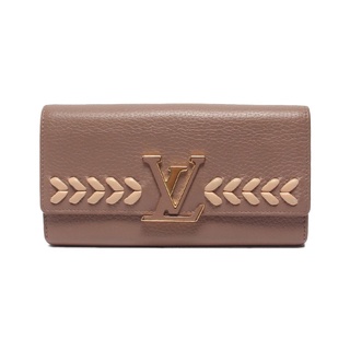 Louis Vuitton Wallet Portefeiulle Capuccine M62075 Women Direct from Japan Secondhand